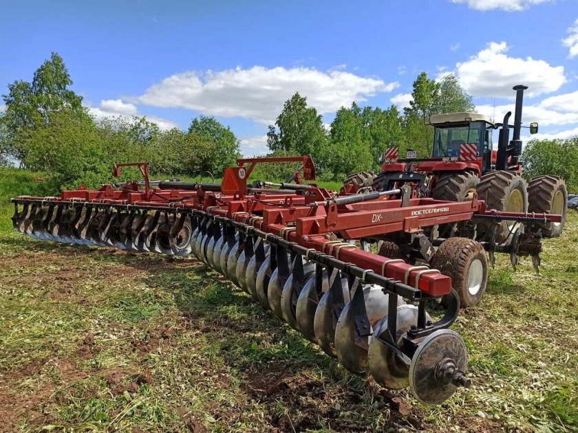 Дисковая борона тондемная dx850/970