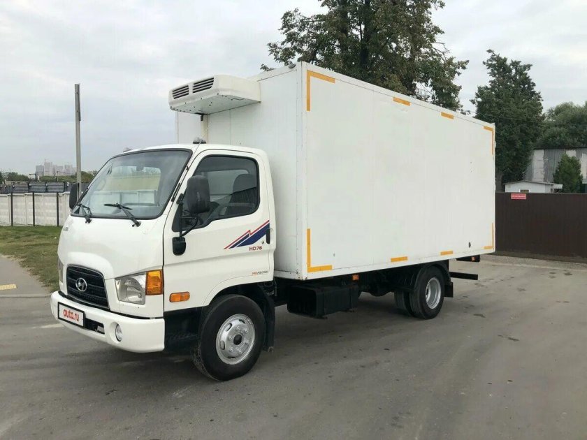 Hyundai hd78 рефрижератор