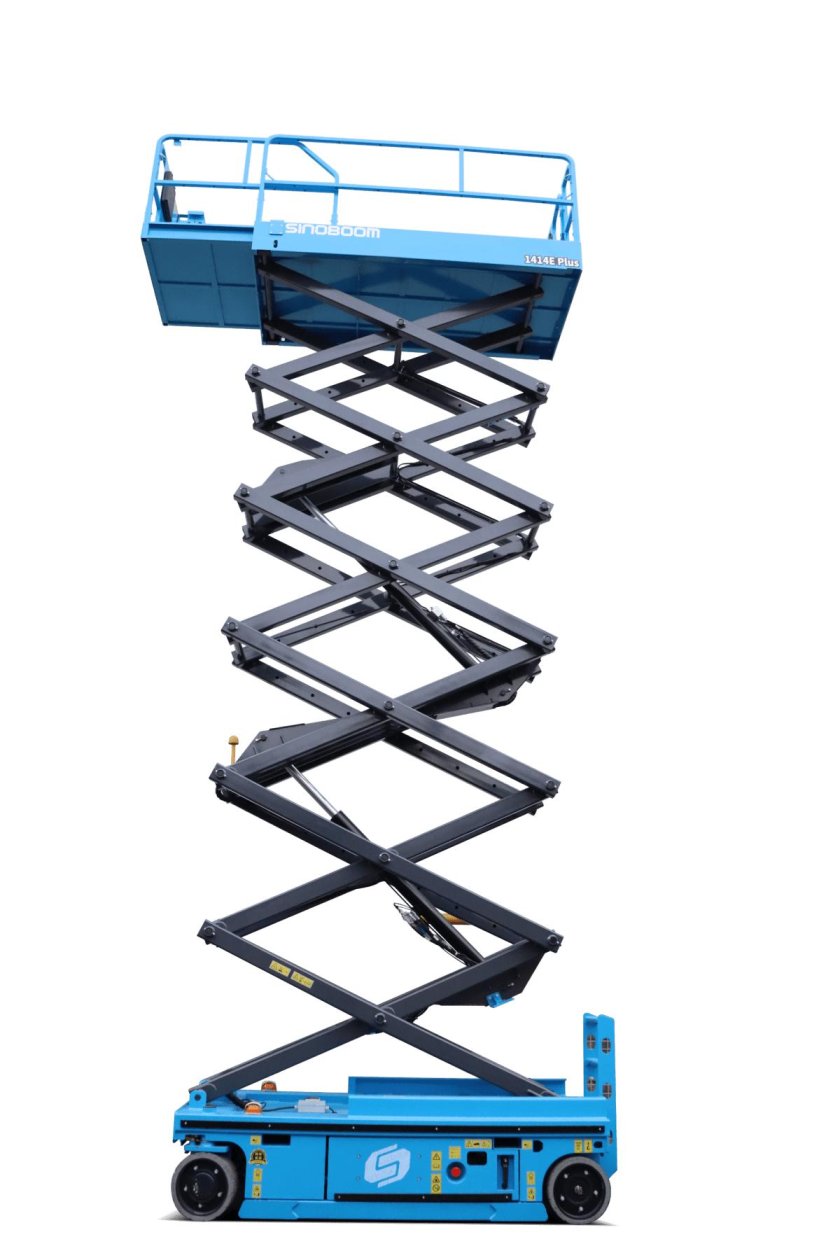 Самоходный ножничный подъемник skyer pl1435