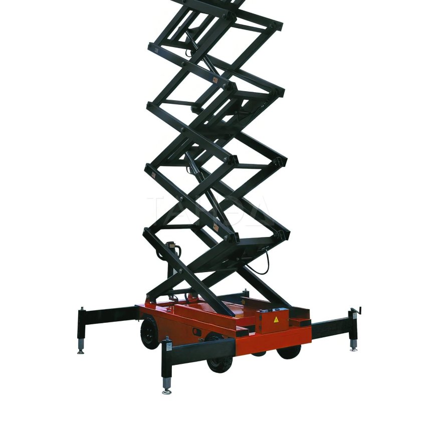 Подъемник самоходный электрический ножничный с