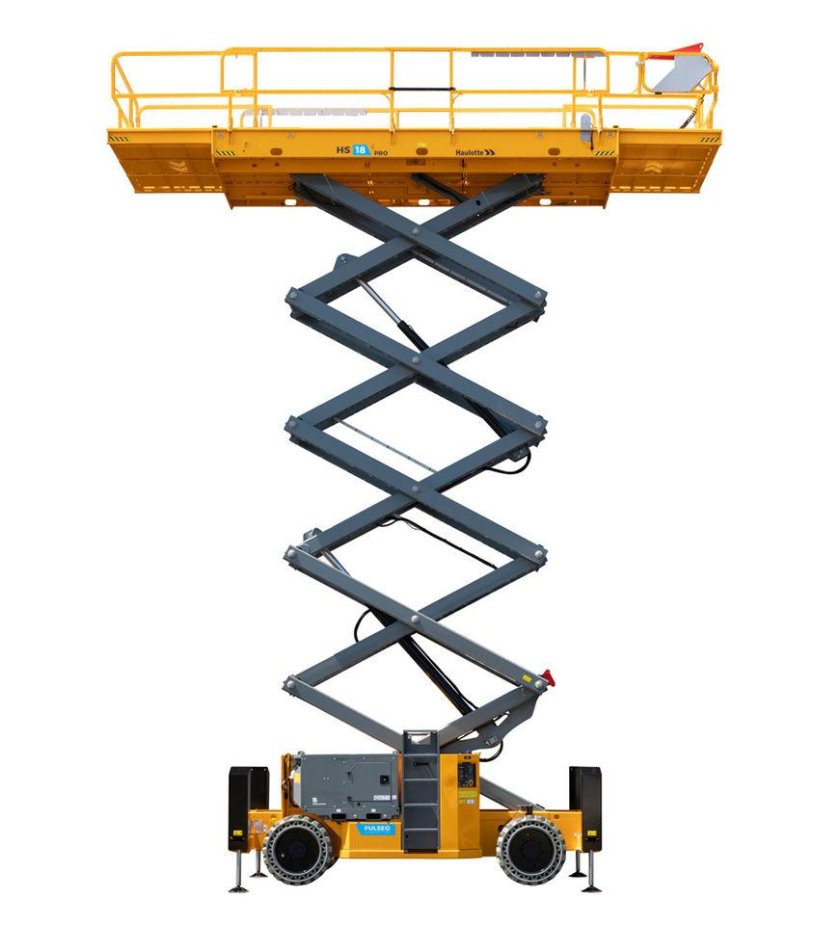 Ножничный подъемник haulotte