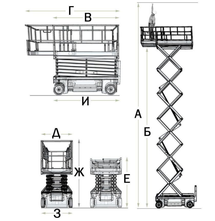 Подъемник эко 8к