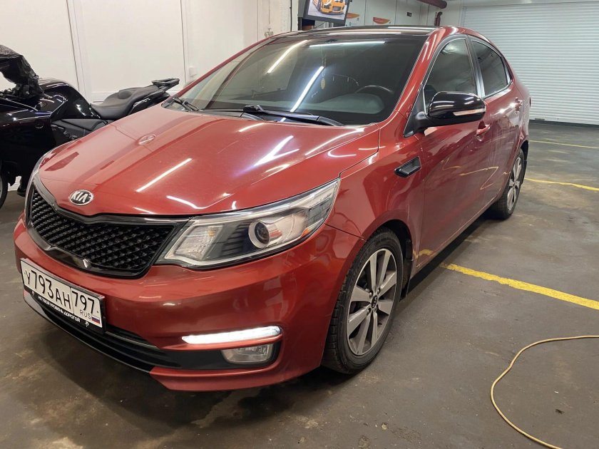 Kia Rio 3 антихром