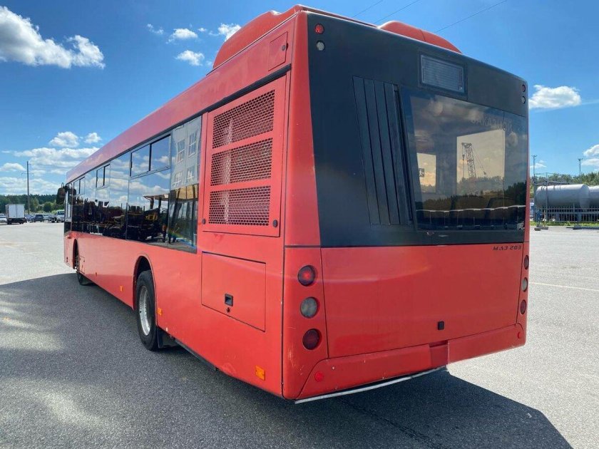 Новые автобусы маз