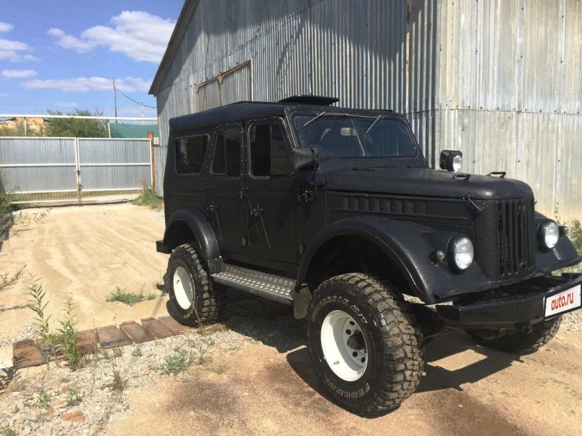 ГАЗ 69 черный