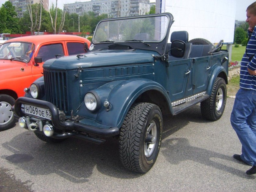 ГАЗ 69 голубой