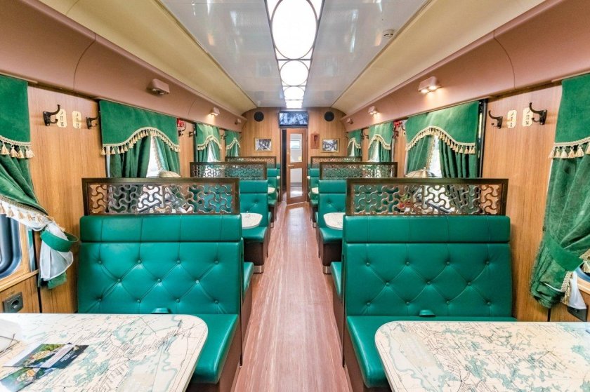 Рускеальский экспресс вагон ресторан