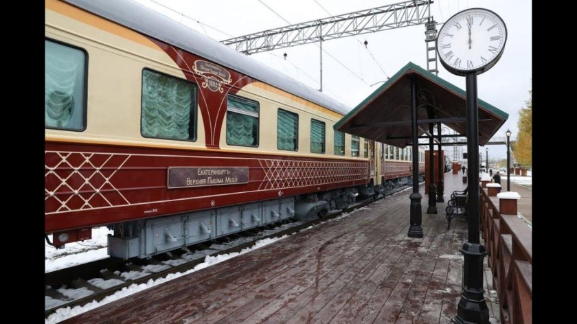 Станция Шувакиш ретро поезд