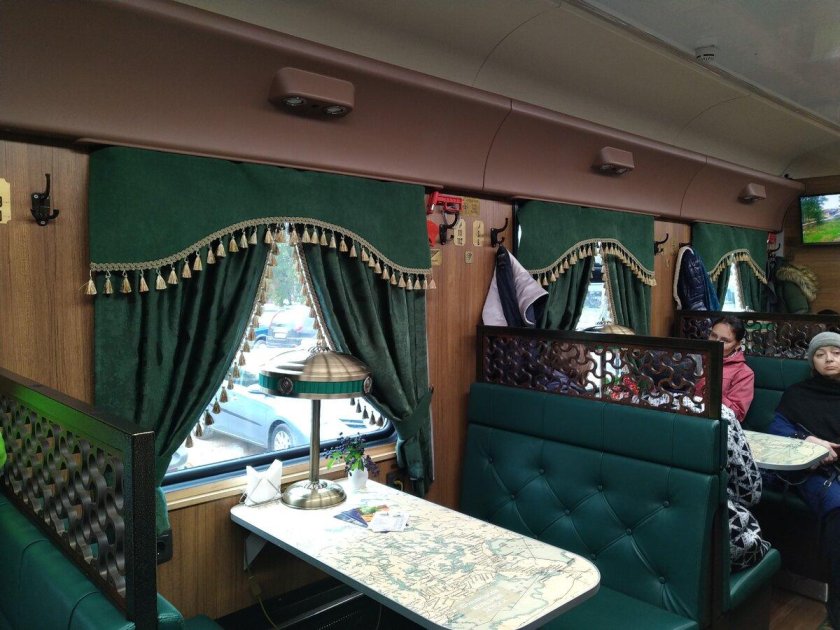 Рускеальский экспресс вагон ресторан