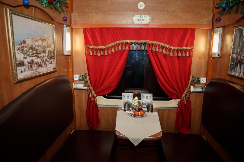 Ретропоезд Рускеала