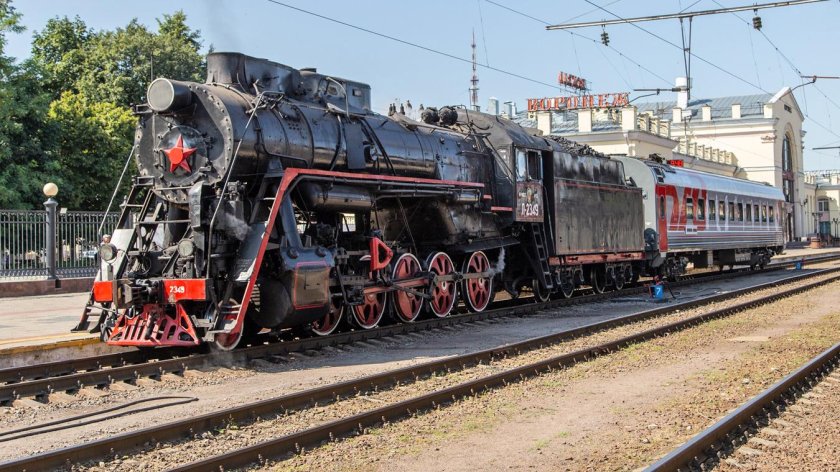 Ретро поезд Воронеж Графская Рамонь