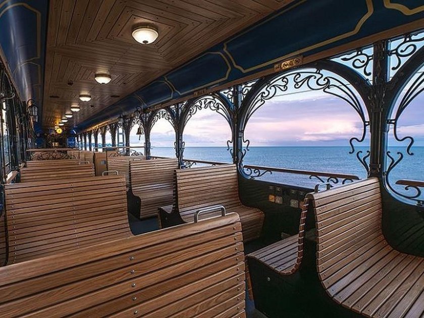 Ретропоезд из Сочи в Гагру