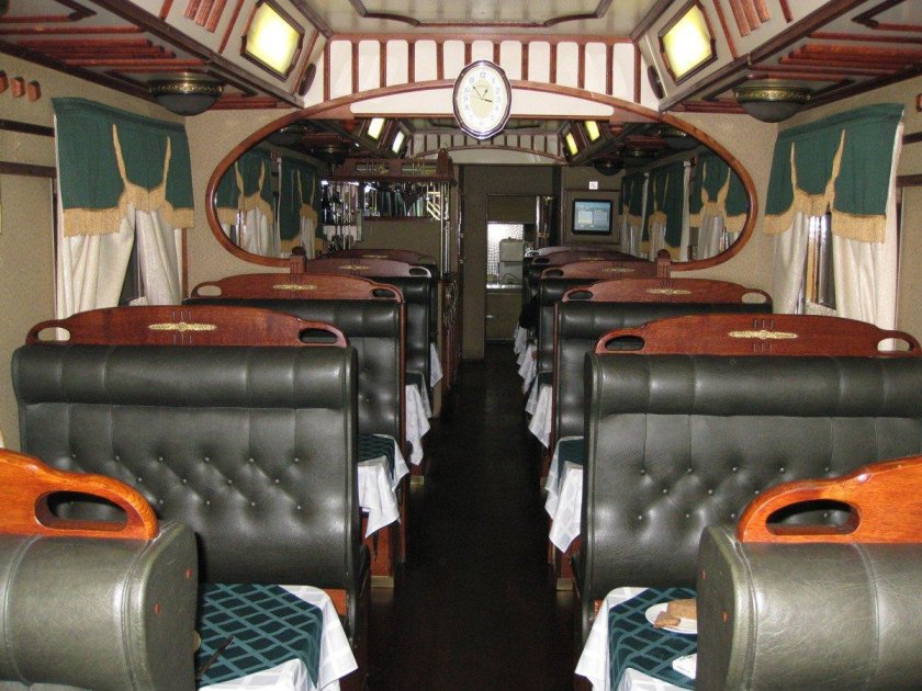 Ретро поезд Сортавала Рускеала вагон ресторан
