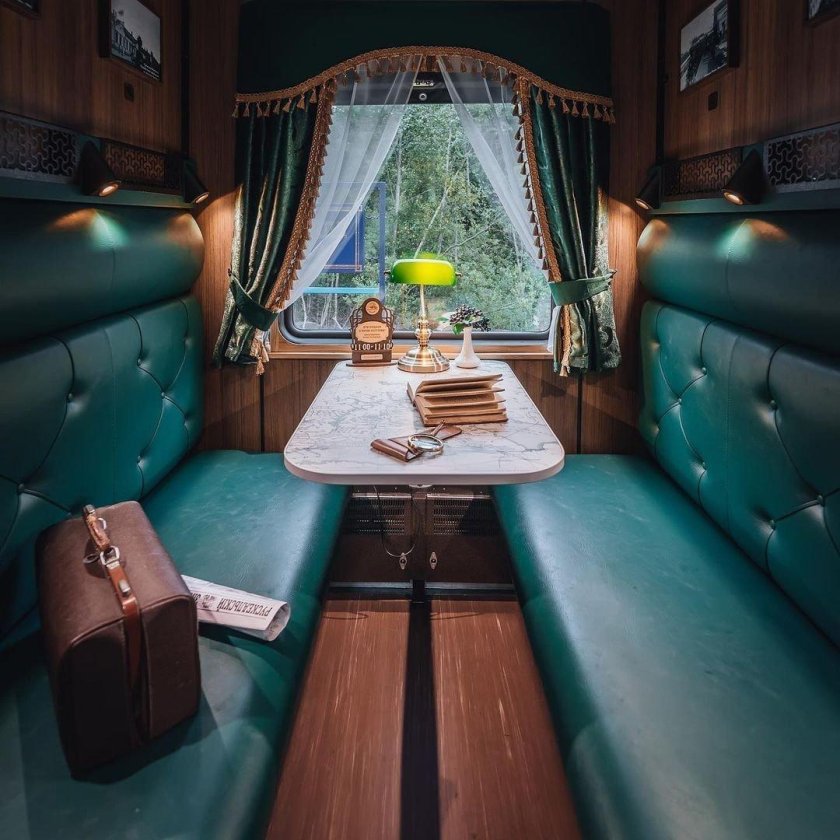 Ретро-поезд Рускеальский экспресс