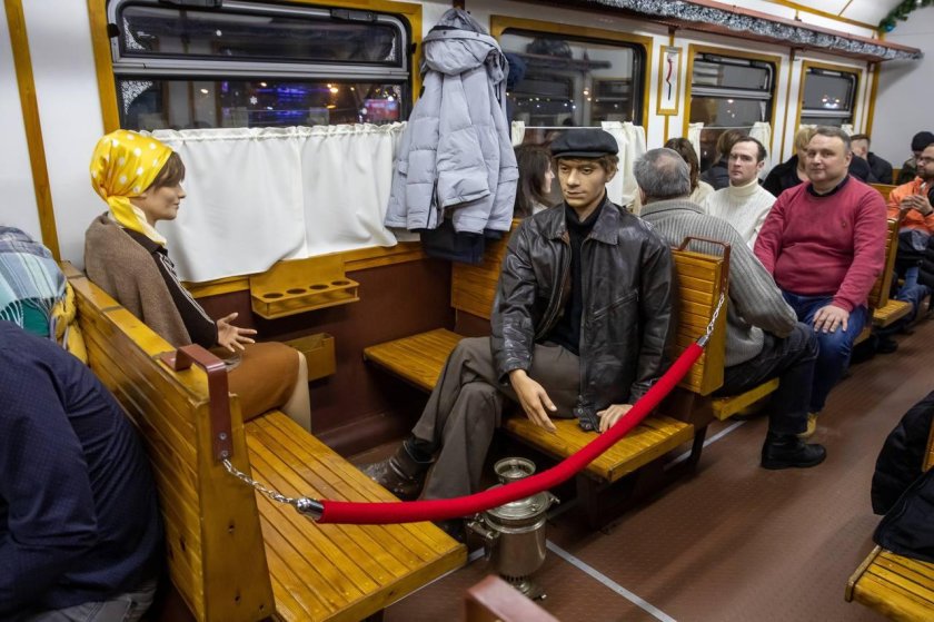 Ретропоезд Лахта