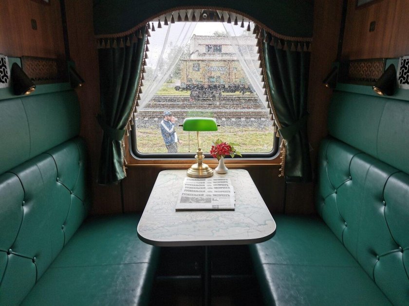 Ретро поезд Сортавала Рускеала