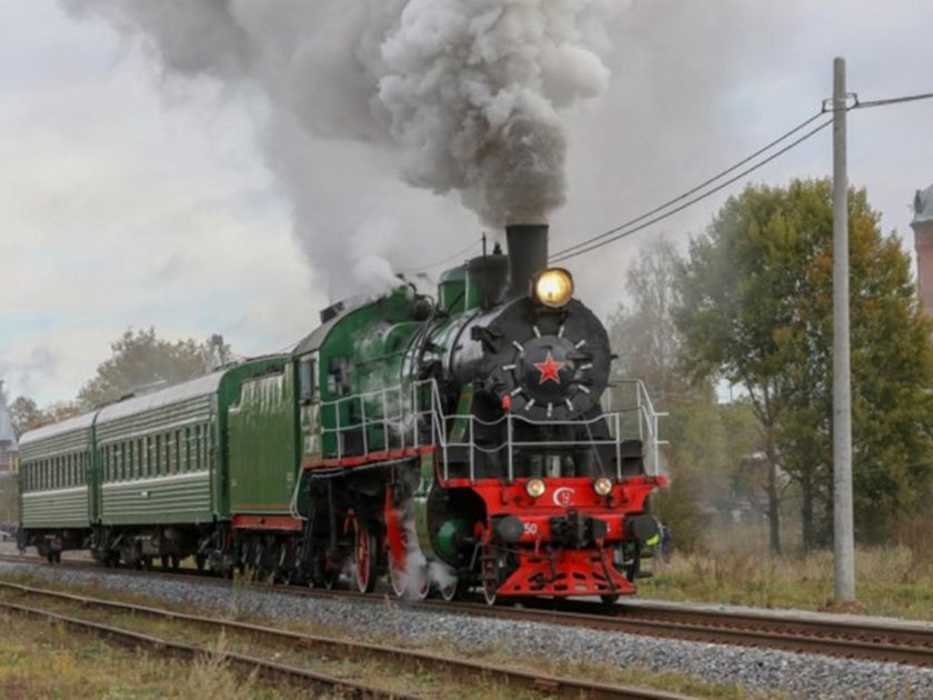 Ретро поезд Бологое Осташков