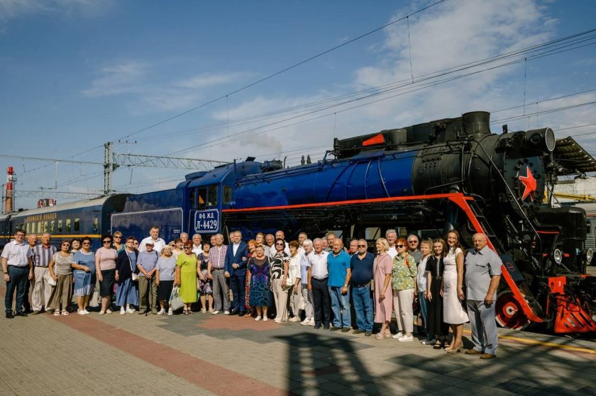 Ретро поезд воронеж рамонь
