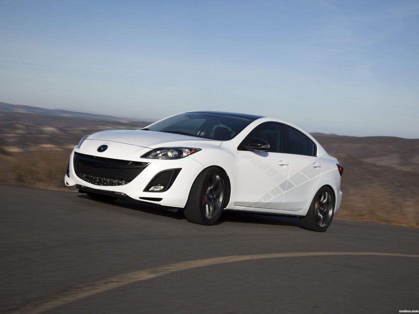 Mazda 3 2010 белая