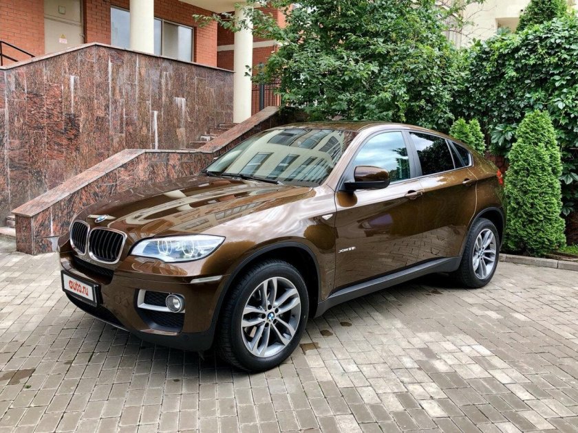 БМВ х6 коричневый