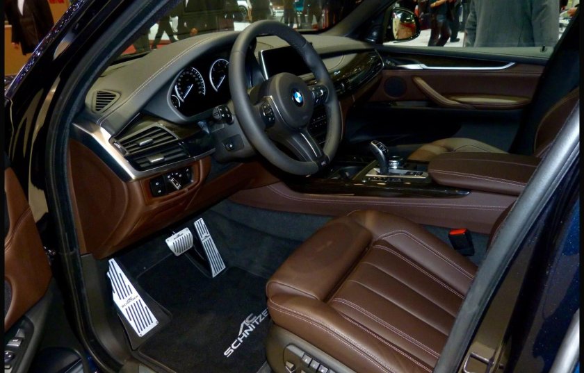 BMW x5 f15 салон