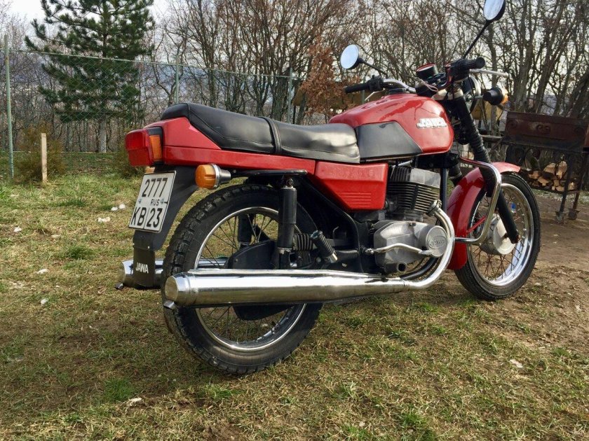 Мотоцикл ява 638