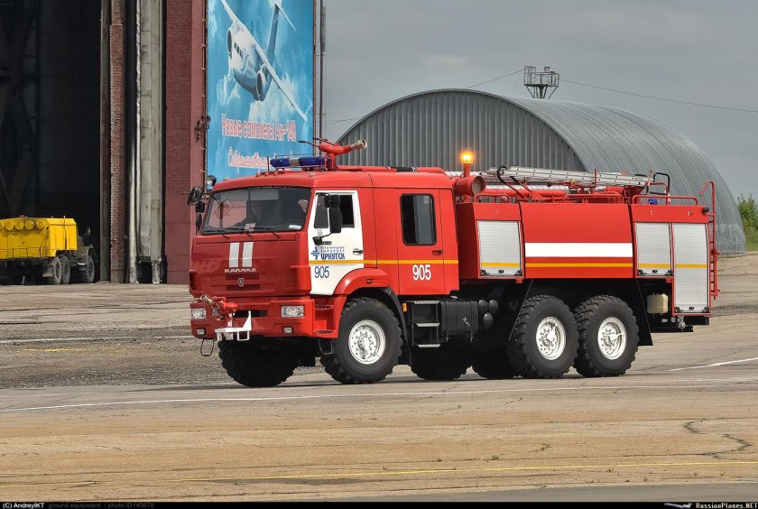 Автомобиль аэродромного тушения КАМАЗ 43118