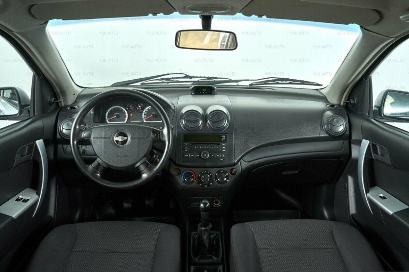 Chevrolet Aveo t250 салон
