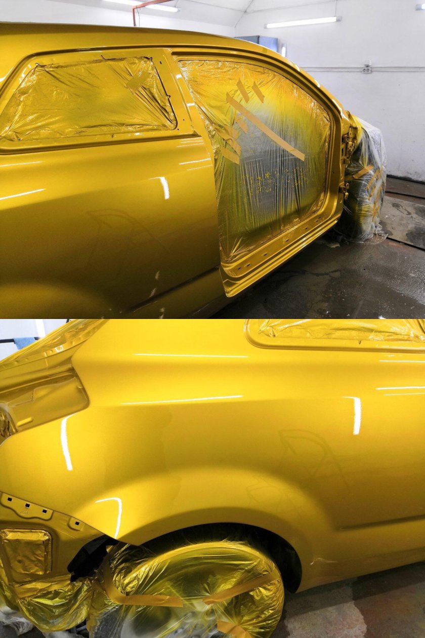 Краска Золотая Нива металлик