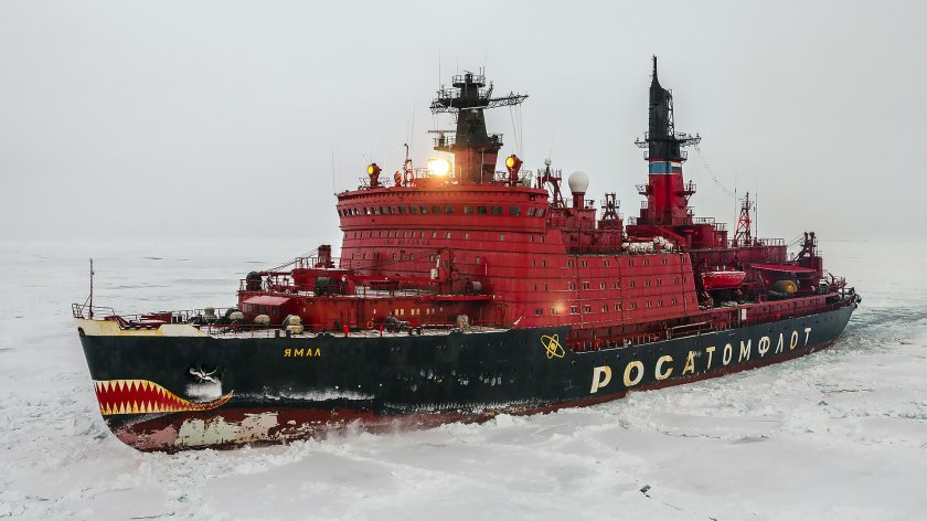 Ледокол Ямал и 50 лет Победы
