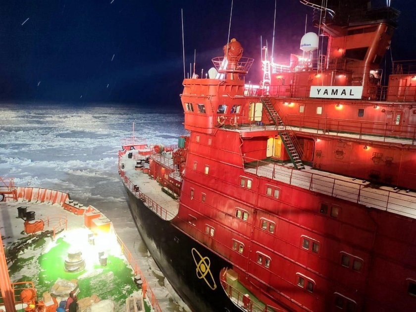 50 Лет Победы атомный ледокол