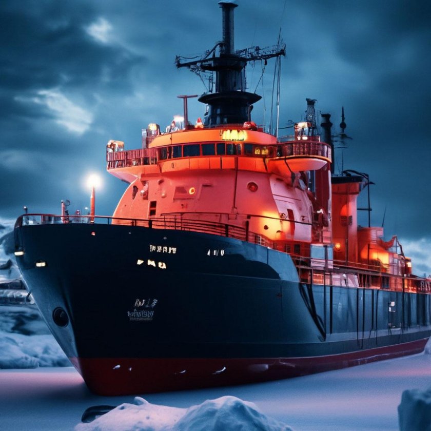 Ледокол арктика в дудинке