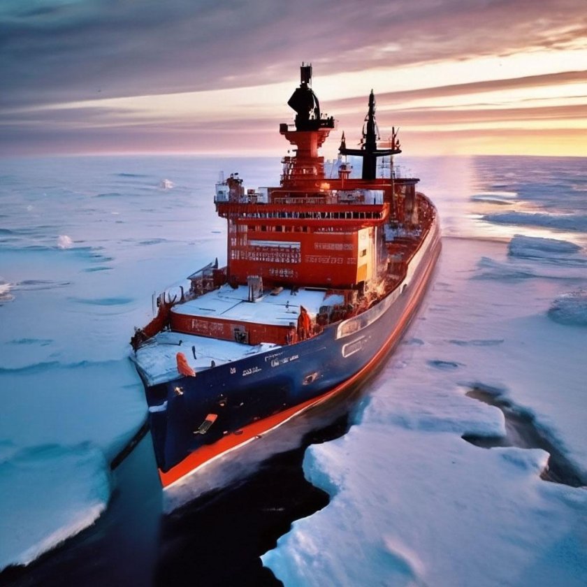 50 лет победы ледокол