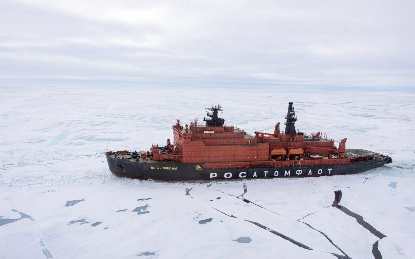 50 Лет Победы атомный ледокол