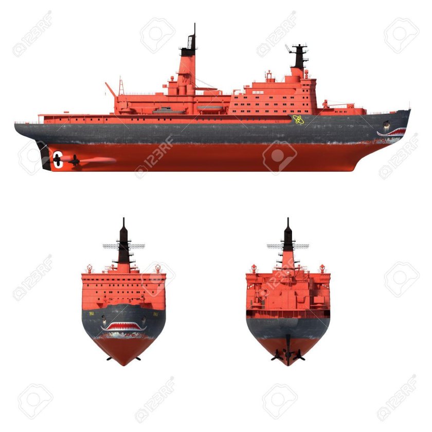 Ледокол Ямал чертежи