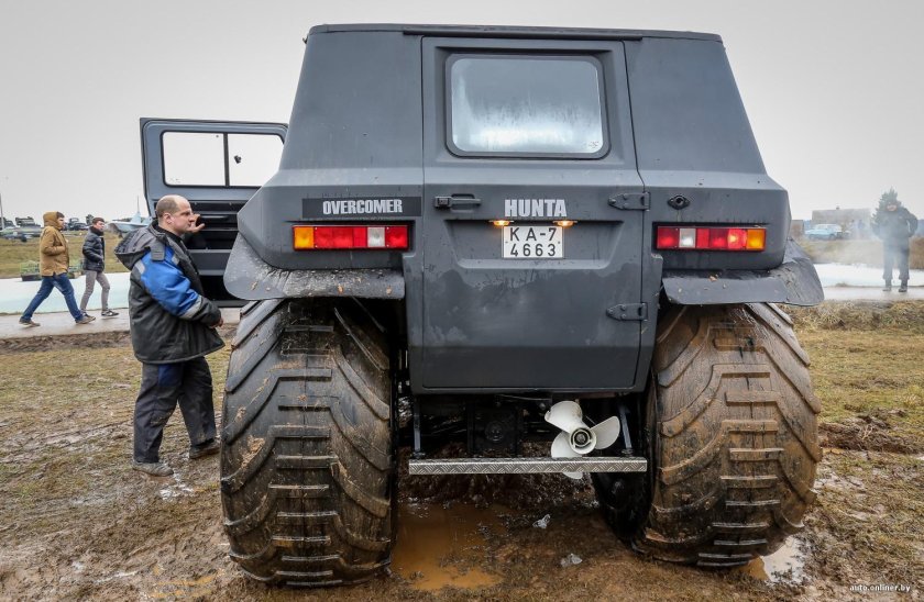 МАЗ ман снегоболотоход