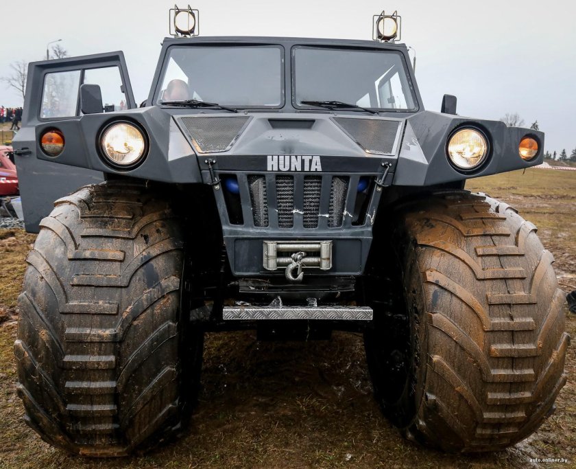 МАЗ ман снегоболотоход