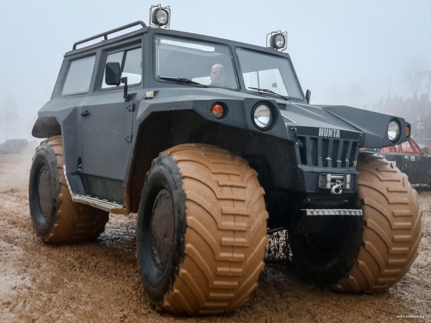 МАЗ ман снегоболотоход