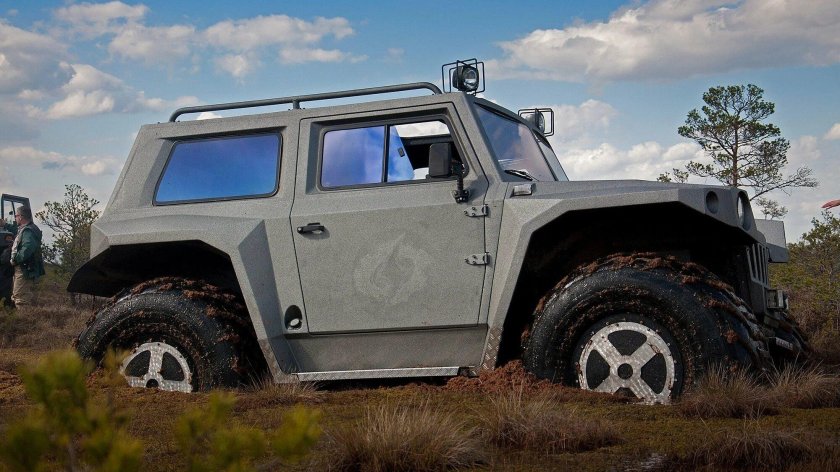 Снегоболотоход хаски