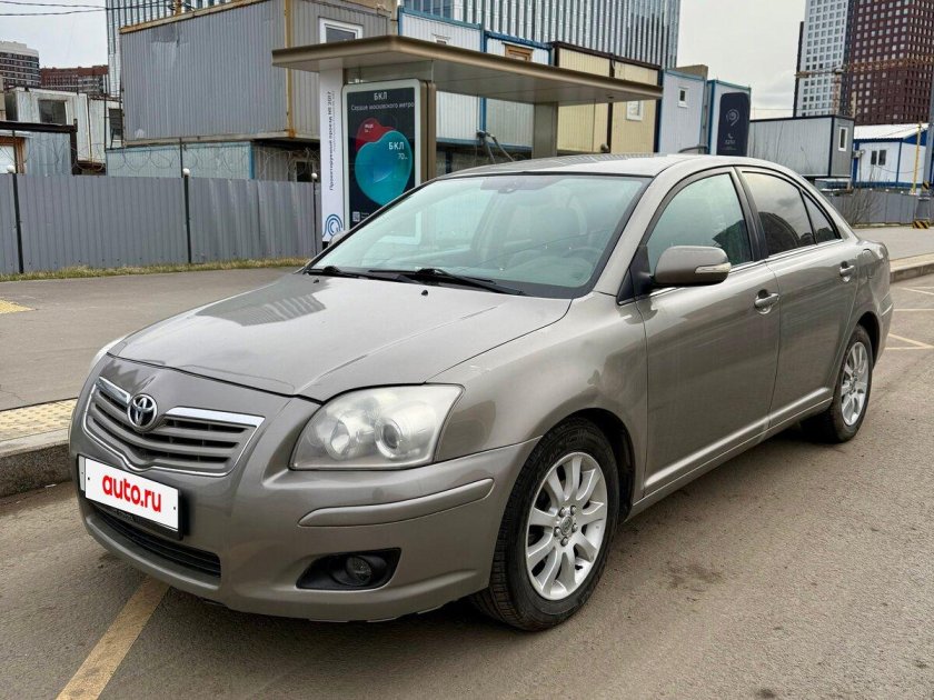 Тойота авенсис 2008 серебристая