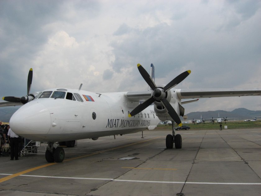 An-24 в Монголии