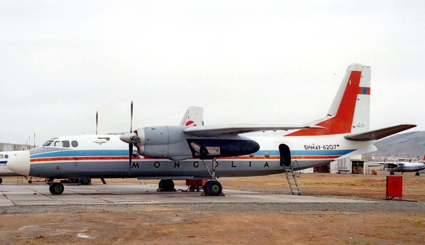 An-24 в Монголии