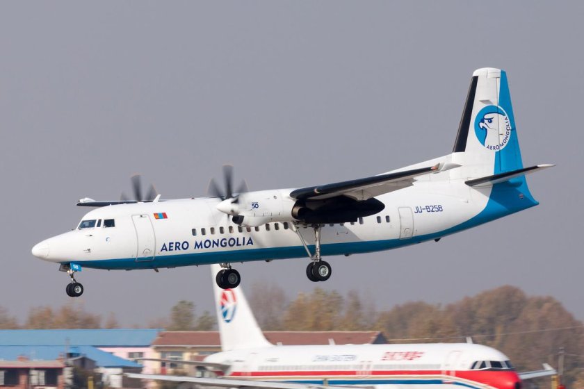 Fokker 50 Mongolia