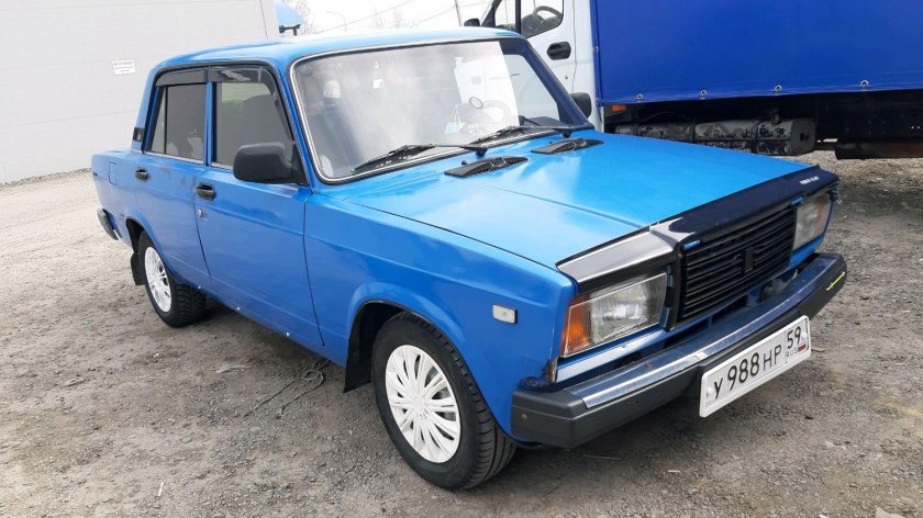 ВАЗ 2107 цвет дипломат