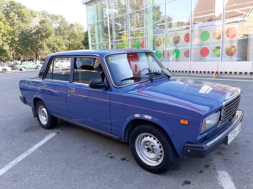 ВАЗ 2107 синяя 2007