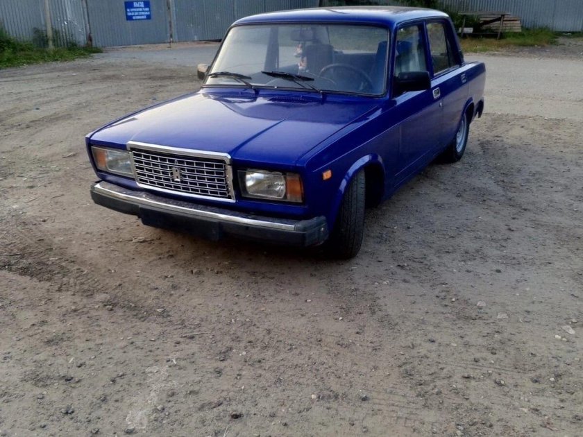 ВАЗ 2107 бензин бу СПБ синий 2006