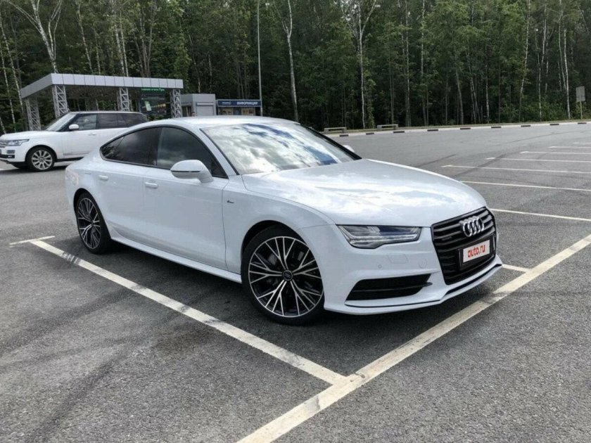 Audi a7 белая
