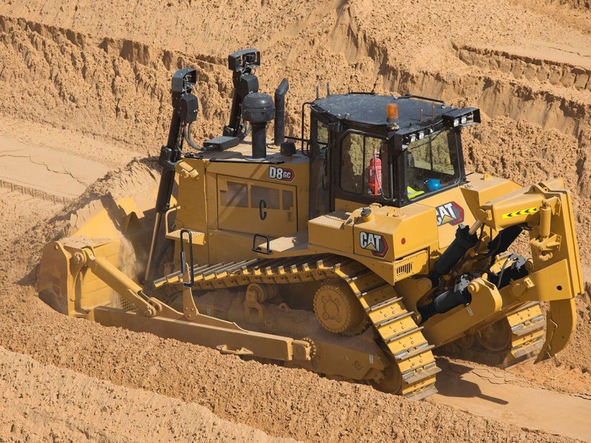 Бульдозер Cat d8