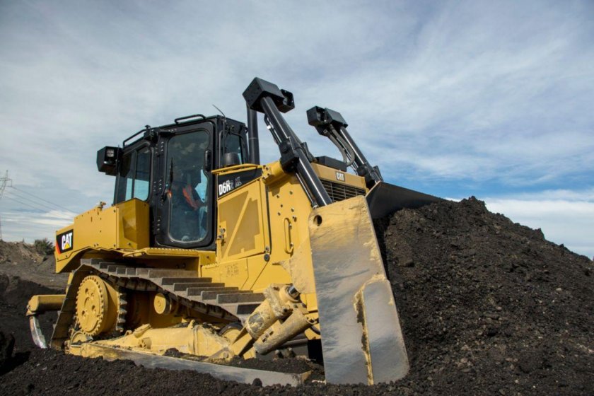 Бульдозер Cat d6r2