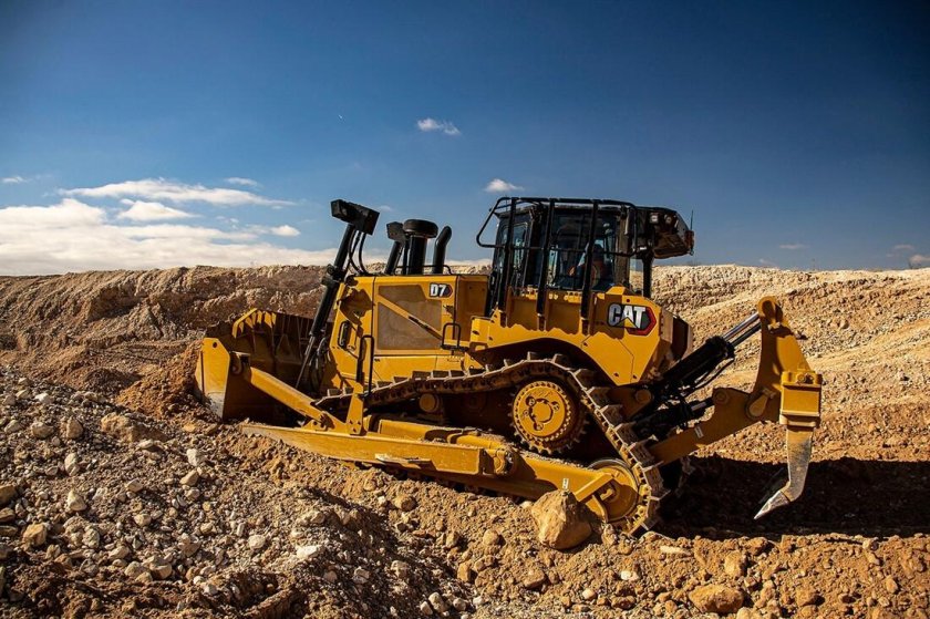 Бульдозер Cat d7r